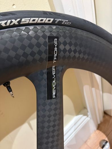 Revolver Troika trispoke front wheel