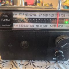Portable Fm/Am radio  - used condition