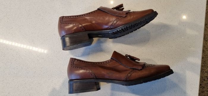 italian brown leather loafers