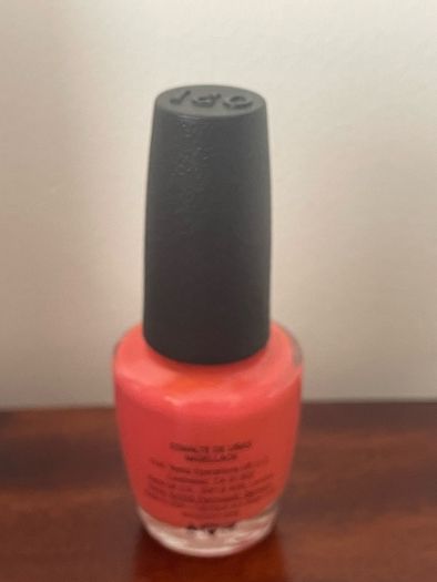 OPI hot and spicy nail polish