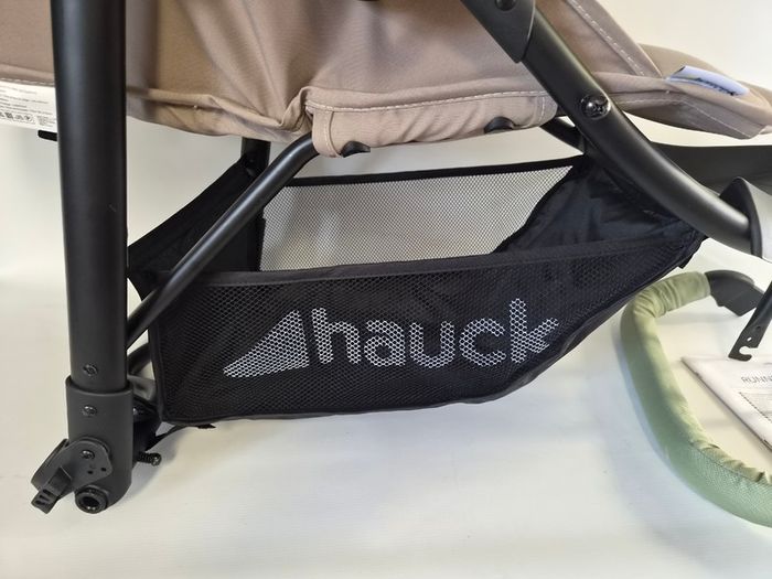 Hauck Runner Olive - Black -Robust Tricycle Buggy with Pneumatic Wheels