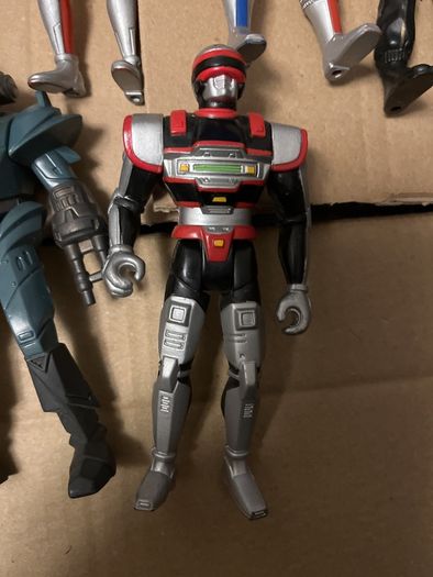 Vintage VR Troopers Figure Lot 1994 Kenner Saban - Ryan Steele, JB, Kaitlin, Tankotron, Dark Heart, Skug