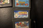 Classic Nintendo GBA &amp; Game Boy Color Premium Game Lot - 5 Authentic Titles (Mario, Sonic, DK)
