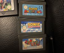 Classic Nintendo GBA & Game Boy Color Premium Game Lot - 5 Authentic Titles (Mario, Sonic, DK)