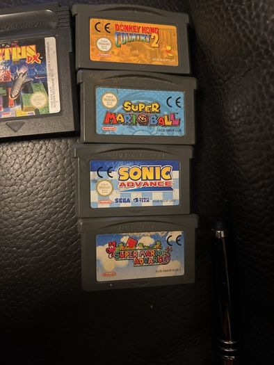 Classic Nintendo GBA & Game Boy Color Premium Game Lot - 5 Authentic Titles (Mario, Sonic, DK)