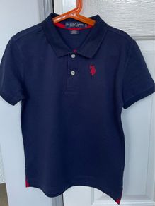 NEW: US Polo Assn Polo Top (Age 8)