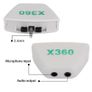 Xbox 360 Wireless Controller Earphone Headphones Headset Mic Convertor Adapter Image 4