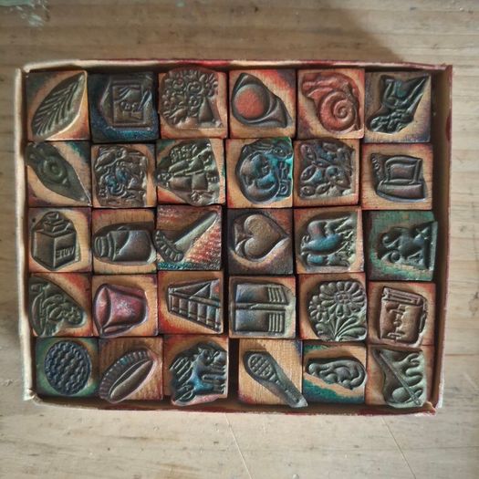 1960s Jean-Pierre Printing Blocks