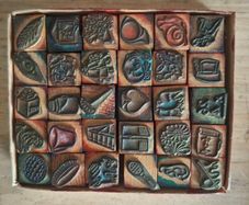 1960s Jean-Pierre Printing Blocks