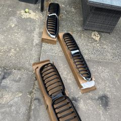 BMW grilles gloss and standard chrome