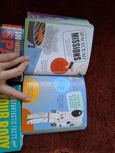 500 Fantastic Facts about science/space/your body/inventions