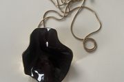 Adolfo Dominguez Enamel Double Lacquered long Necklace