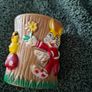 Vintage 1960s/70s Plastic Novelty Egg Cups - 4-Piece Kitsch Collector's Lot Image 5