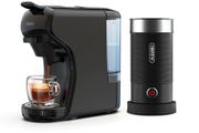 4in1 multiple Espresso Coffee Machine with Fully Automatic Hot &amp; Cold Milk Foaming Machine Cafetera Cappuccino Latte