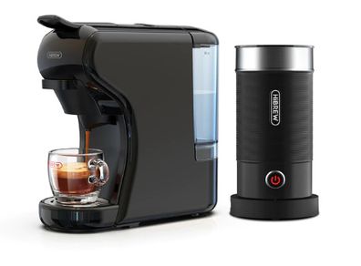 4in1 multiple Espresso Coffee Machine with Fully Automatic Hot & Cold Milk Foaming Machine Cafetera Cappuccino Latte