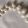 T bar pearl necklace Image 3