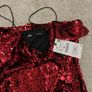Zara red dress (S) Image 3