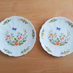 Aynsley fine bone china plates "Cottage garden"