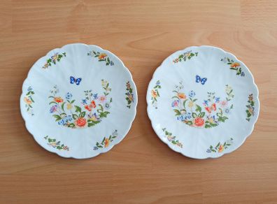 Aynsley fine bone china plates "Cottage garden"