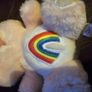 Cheer Rainbow Vintage Care Bear Carebear Plush Kenner 6.5inch 1983 Image 6