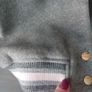Ted Baker - WOOL Bomber Jacket - Size 1 UK 8 - Grey - BNWT RRP 270 Image 9
