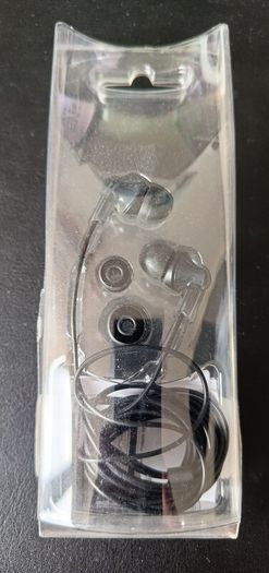 Panasonic RP-HJE120E-K Ergo Fit Ear Canal Headphones - Black