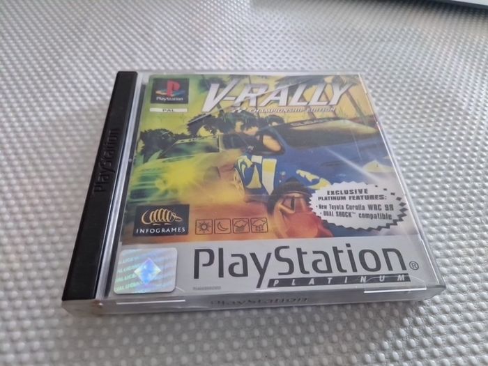 V Rally PlayStation1 Ps1 PlayStation2 Ps2 Games Original