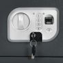 Digital Safe with Fingerprint Dark Grey 35x25x25 cm Image 3