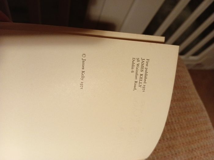 Unique Find. 1971 1st Edition. Orders for the Captain? James Kelly.