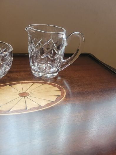 Waterford Crystal Milk Jug & Sugar Bowl