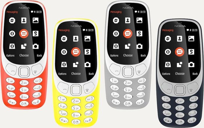 Nokia 3310 3G Unlocked Dual SIM Phone Bluetooth Flashlight.