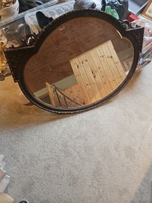 Antique mirror bevelled