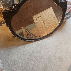 Antique mirror bevelled