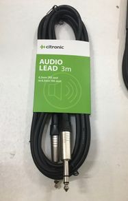 Jack to Jack 3 Meter Audio Lead