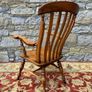 Victorian Ash & Elm Windsor Armchair Image 6