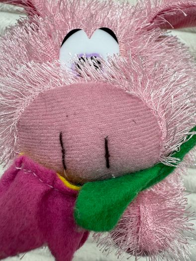 Plush Pig Paws with flowers pink Paws Dirty Please look at the pictures