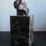 Art-Nouveau Bust Of A Woman - Bronze, Marble, Signed Image 8