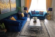 Teal 2 Seater Velvet Sofa - Next Home