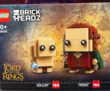 LEGO Lord Of The Rings 40630 Gollum & Frodo BrickHeadz