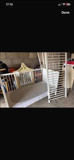 Childs Cot & Mattress