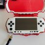 PSP 1004 White Modded 2 Batteries Original OSTENT new 64gb original charger Image 2