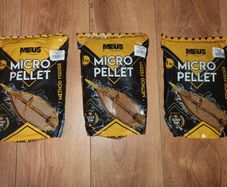NEW - 3 x 1kg MEUS 2mm Pellets - Carp Tench Bream Roach Feeder Method Groundbait Pellet