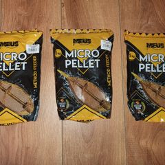 NEW - 3 x 1kg MEUS 2mm Pellets - Carp Tench Bream Roach Feeder Method Groundbait Pellet