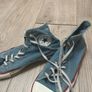 Converse Blue Trainers Image 3