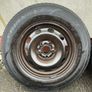 14" 5x100 VW steel wheels (Good tyres) Image 9