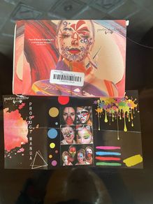 Fab Face & Body Painting Kit plus full instructions