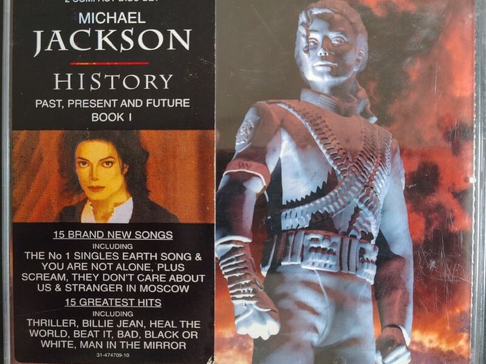 Michael Jackson - HIStory - Past, Present And Future - Book I 2xCD (1995) Pop R&B EX+ FATBOX VERSION
