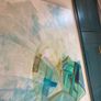 XL Original painting warm Neutral With green original art Dublin Large Abstract Painting Irish Art DIY Renovation Extension Image 7