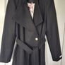 Ted Baker Rytaa Short Wrap Coat - Black - UK 12 - BNWT RRP 365 Image 2