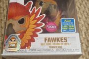 Harry Potter Fawkes (FLOCKED) Pop Funko